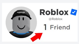 Roblox Added Someone As A Friend [upl. by Orrocos]