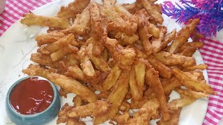 zinger potato fries by yes you can cook crispy potato recipecooking recipe yesyoucancook0786 [upl. by Neile]