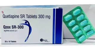 Qzox SR 300 Tablets Quetiapine SR Tablets 300 mg [upl. by Carbo]