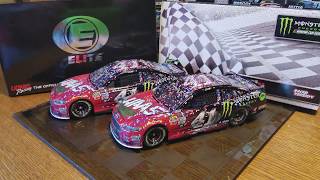 NASCAR Diecast Review 2017 Kurt Busch Daytona win comparison ARC vs Elite [upl. by Llednor]