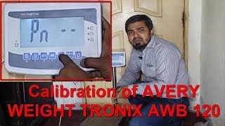 Avery Weight Tronix AWB120 Calibration  Calibration  Weighing Scale  Weighing Scale Digital [upl. by Ashlie881]