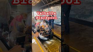 Valhalla Blackpool Pleasure Beach Extremely Wet Water Ride 💦💦themepark rollercoaster valhalla [upl. by Hausner]