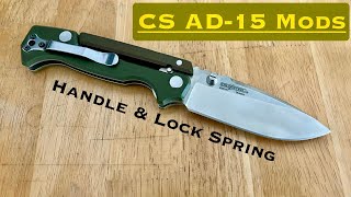 Cold Steel AD15 Mods Scale and Spring [upl. by Georgeanne187]