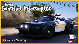 GTA 5  DLC Vehicle Customization  Bravado Gauntlet Interceptor [upl. by Suzi]