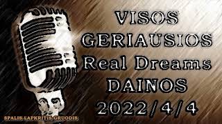 Visos Geriausios Real Dreams Dainos 202244 spalislapkritisgruodis [upl. by Alissa208]