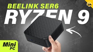 BEST MINI PC Ive Tested  Beelink SER6 Ryzen 9 Mini PC [upl. by Hako]