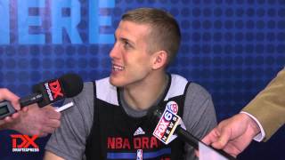 Mason Plumlee Draft Combine Interview [upl. by Ulphiah]