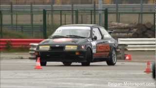 Ford Sierra Cosworth RS500 in drifting competition [upl. by Twelve405]