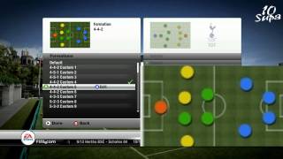 FIFA13  12 Formation Tactics amp Tips w Commentary [upl. by Notla43]