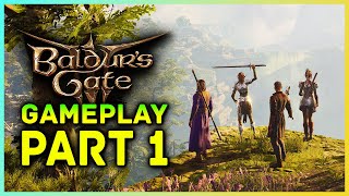 Baldurs Gate 3  Gameplay Walkthrough Part 1 4K FULL Game  40 Minutes Of Gameplay PC 2023 [upl. by Cirri345]