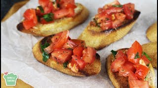 Tomato Bruschetta  Episode 215  Amina is Cooking [upl. by Duston]