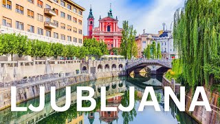 LJUBLJANA TRAVEL GUIDE  Top 10 Things to do in Ljubljana Slovenia [upl. by Eninaj]