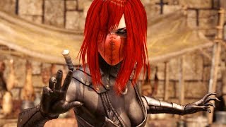 Mortal Kombat XL  All Klassic Fatalities on Skarlet MKX Comic Costume 4K Ultra HD Gameplay Mods [upl. by Auqinet]