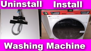 How to Disconnect amp Connect a Washing Machine [upl. by Nowyt]