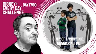 Diary of a Wimpy Kid Rodrick Rules  day 1790  Disney Every Day Challenge [upl. by Areht]