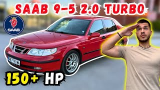 От Самолетостроене до Автомобилостроене  Saab 95 20 ТURBO 150 кс [upl. by Ieluuk530]