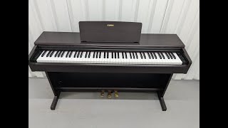 Yamaha Arius YDP144 digital piano in rosewood finish stock number 24295 [upl. by Eivets]