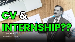 CV amp INTERNSHIP [upl. by Jarrid690]