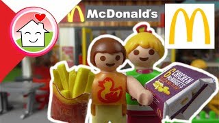 Playmobil po polsku W McDonaldzie  Rodzina Hauserów [upl. by Catie]