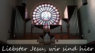 GL 149 Liebster Jesu wir sind hier Präludium und Choral [upl. by Eceinart60]