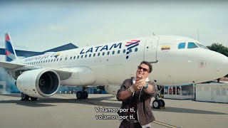 LATAM Airlines Carlos Vives  Volamos por ti Official video [upl. by Airotna346]