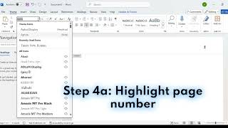 Microsoft Word Header MLA Tutorial [upl. by Yemaj772]