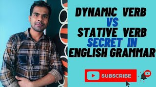 Dynamic vs Stative Verbs in English Grammar l Dynamic verbs ll Stative verb Mixed Verbs l Part 01 [upl. by Lydia]