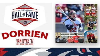 Stony Brook Hall of Fame 2024 Dorrien Van Dyke 17 [upl. by Liponis]