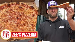 Barstool Pizza Review  Zees Pizzeria New Orleans LA Bonus Crawfish Review [upl. by Gordan785]