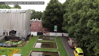 Publikum Auftritte Abbau Das Schlossgarten Open Air 2017 im Zeitraffer [upl. by Nylra]