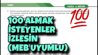 9Sınıf Tarih 1Dönem 2Yazılı [upl. by Yllime]