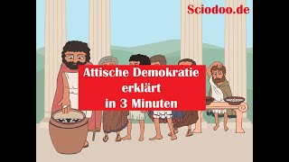 Attische Demokratie erklärt in 3 Minuten [upl. by Arlinda]