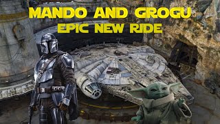 FIRST LOOK Mando amp Grogus Exclusive Trailer  NEW RIDE starwars shorts [upl. by Etnohs]