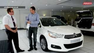 Citroen C4 presented by Paul ONeill [upl. by Nnahoj]