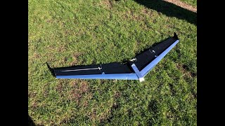 CyberWing 14m Foam Board Flying Wing [upl. by Schriever]