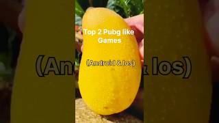 Top 2 Pubg like Games Android amp Ios youtubeshorts trendingshorts viralvideo shorts [upl. by Airbmat754]