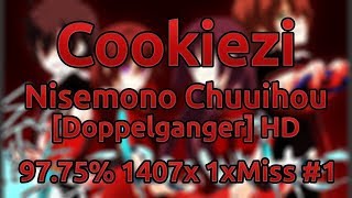 Cookiezi  Bko CvTouyama Nao  Nisemono Chuuihou Doppelganger HD 9775 14071493x 1xMiss 1 [upl. by Ellebasi104]