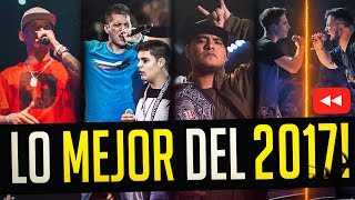 Lo MEJOR del 2017 en Batallas de Rap  Las MEJORES RIMAS MINUTOS y BATALLAS del 2017 [upl. by Ynohtnakram124]