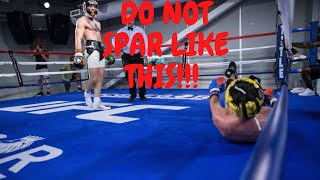 BRUTAL Sparring Knockouts 2021 DO NOT SPAR LIKE THIS [upl. by Isoj26]