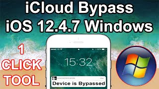 NEW iCloud Bypass iOS 1247 WindowsSliver iCloud Bypass iOS 1247 Appletech752 iCloud Bypass [upl. by Iclehc433]