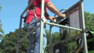 Nifty TrailerMounted 50 Boom Lift Demonstration [upl. by Aymahs]