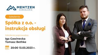 Spółka z oo instrukcja obsługi [upl. by Ardnac]