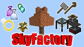 Skyfactory Addon V2  Minecraft Bedrock Modpack MCPE [upl. by Nylram]