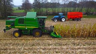 Asbreuk harvesting corn [upl. by Narot]