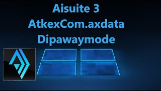 Исправление ошибки Aisuite 3 AtkexComaxdata и Dipawaymode [upl. by Nwahsed]