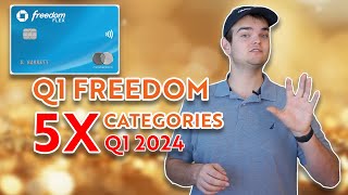 Q1 2024 Chase Freedom Categories and how to use them [upl. by Naves]