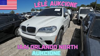 Radau Lele BMW X5 Orlando North IAAI aukciono apzvalga Audi RSQ8 Jaguar GTI [upl. by Hafirahs]