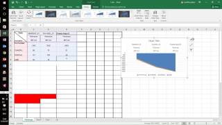 Geological Stratigraphic Correlation and Cross section preparation in Ms Excell [upl. by Mitchel]