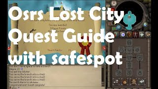 Osrs Lost City Quest Guide [upl. by Wendye]