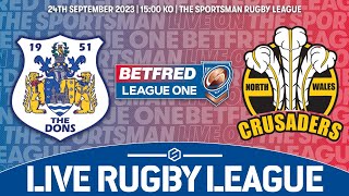 2409  LIVE Betfred League One Playoff Final  Doncaster vs North Wales Crusaders [upl. by Cummine994]